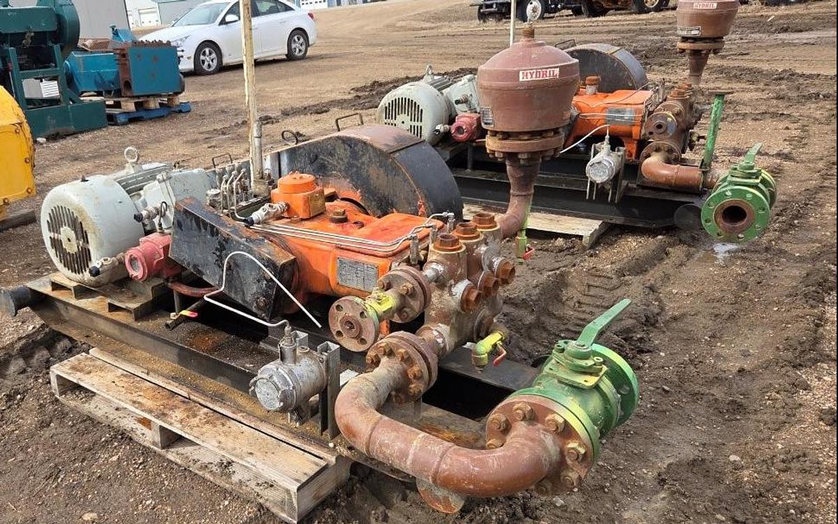 Used Wheatley P-200B Triplex Pump