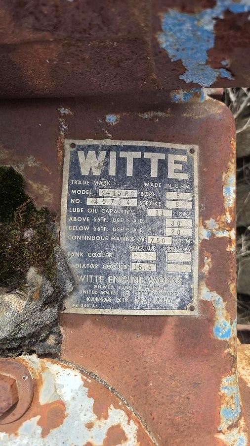 Used Witte C-15RC