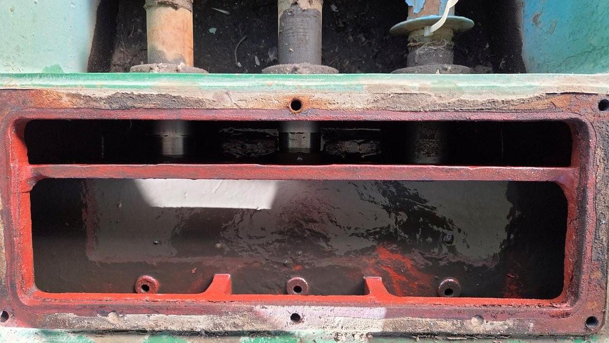 Used National JWS-125, 3.5x5 Triplex Mud Pump Package