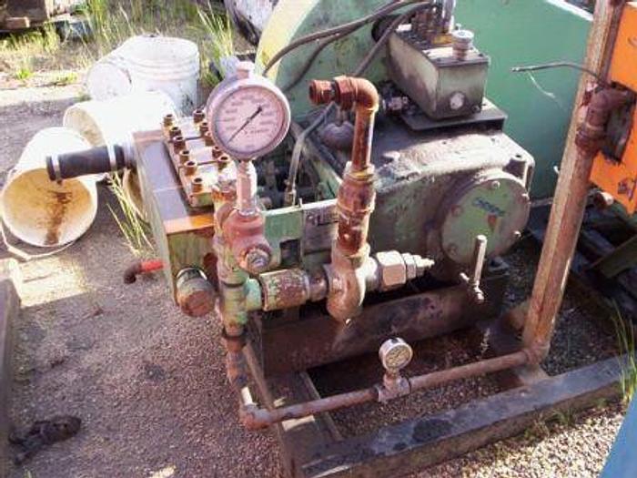 Used NLB 1060E Triplex Waterblast Pump