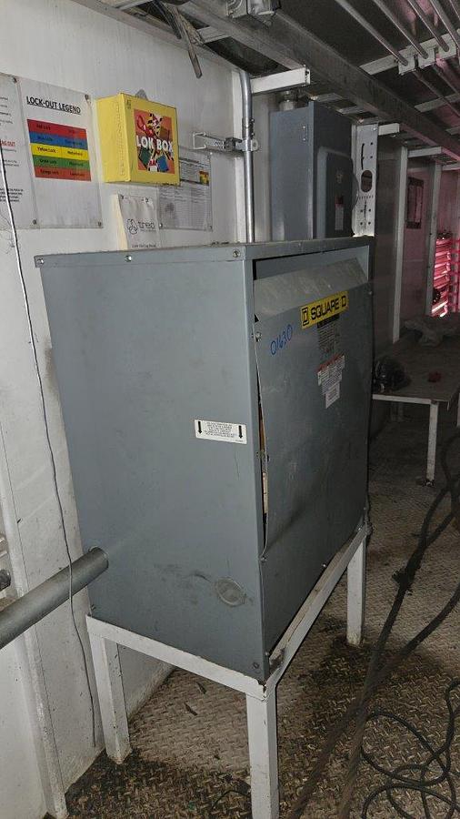 Used Square D Company  75 KVA Transformer