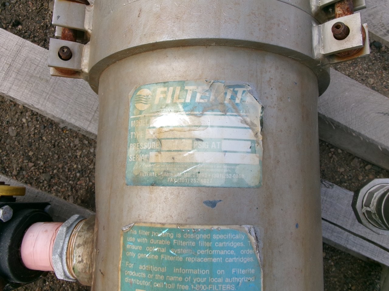 Used Filterite 710439-000