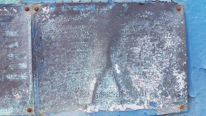 Used Gardner Denver PZJC ((Z9) Triplex Drilling Mud Pump