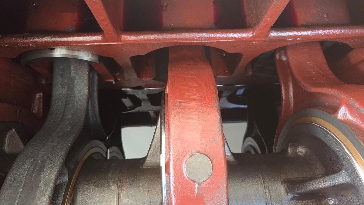 Used Gardner Denver PE-5Y 3x5 Triplex Well Servicing Reversing Mud Pump Package