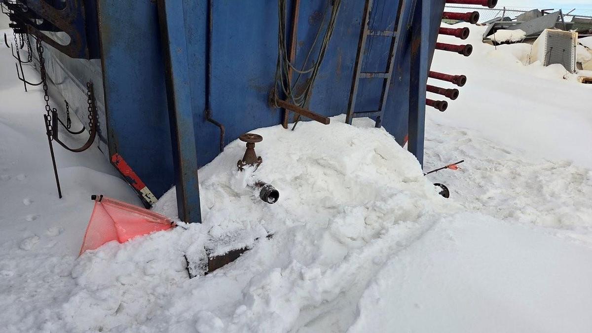 Used 30m3  2 Compartment Mud Tank