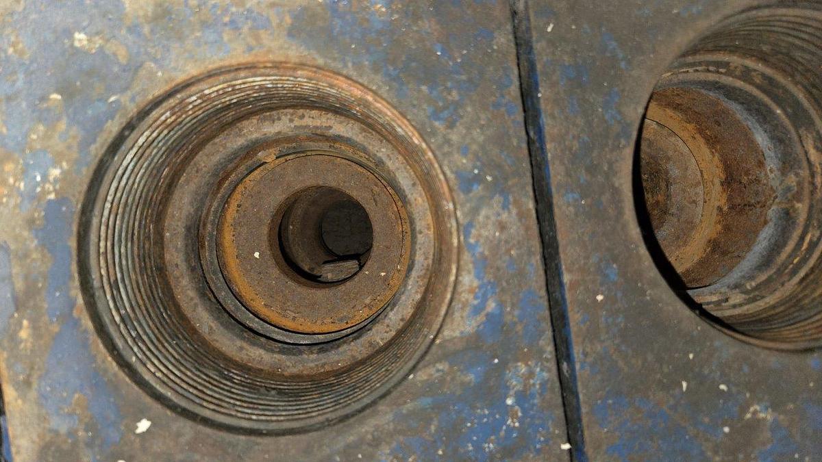 Used Gardner Denver PAH 4 1/2 x 8 Triplex Mud Pump