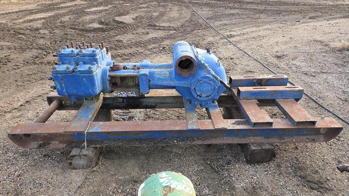 Used Gaso 1849 Duplex Mud Pump