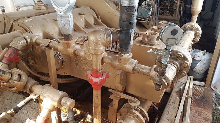 Used Gardner Denver PAH Triplex Mud Pump