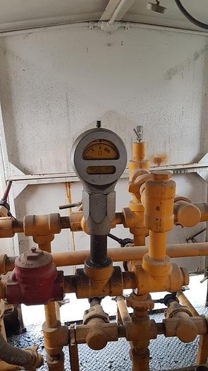 Used Oilwell S-856-10, (Formerly S-824-10) 6x8 Triplex Mud Pump Package