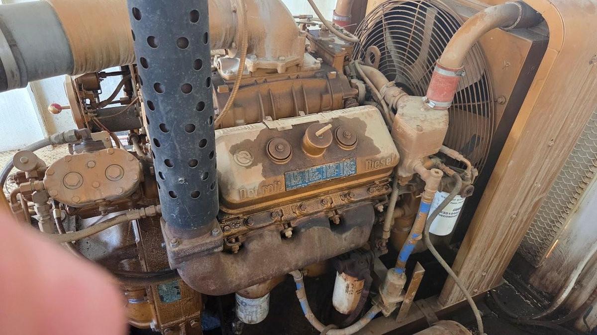Used Gardner Denver PE-5Y 3x5 Triplex Well Servicing Reversing Mud Pump Package