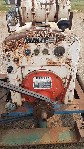 Used White Engines Inc 4 Cylinder Natural Gas Engine