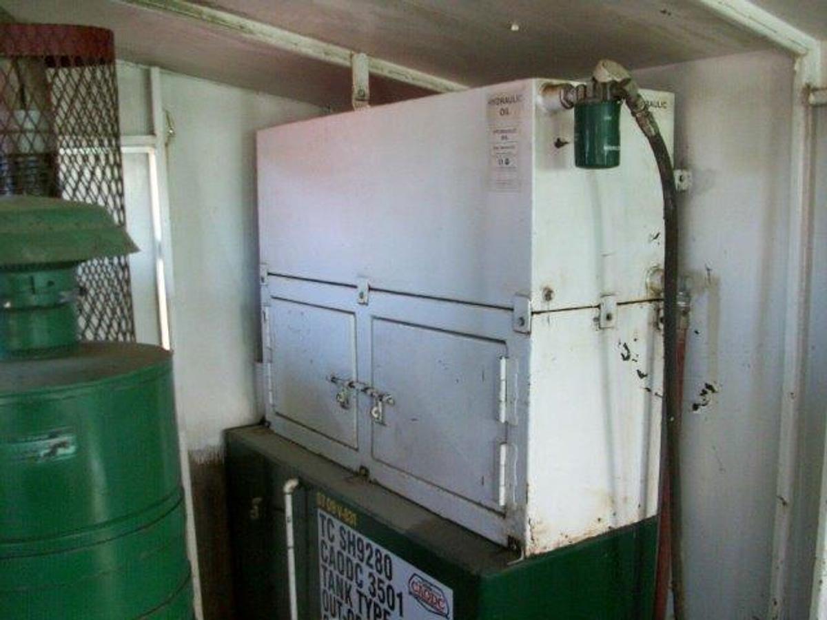 Used Oilfield Skid Heavy Duty Shop Built Pumphouse