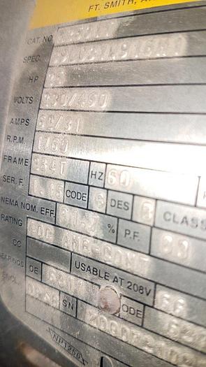 Used General CW 1541 Sixplex Car Wash Pump