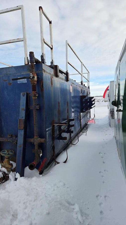 Used 30m3  2 Compartment Mud Tank