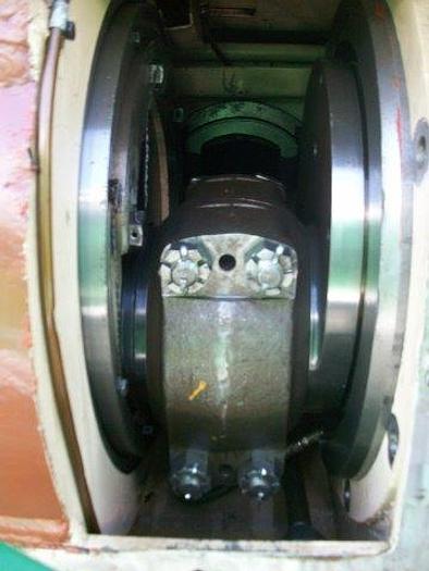 Used Oilwell S-856-10, (Formerly S-824-10) 5x8 Triplex Mud Pump Package