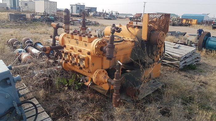 Used Oilwell 336P Triplex Mud Pump