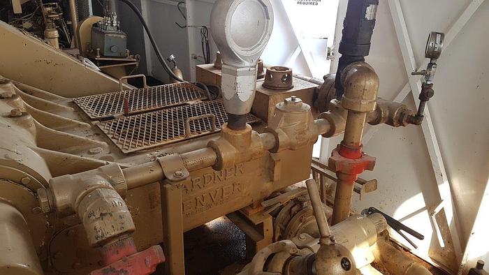 Used Gardner Denver PAH Triplex Mud Pump
