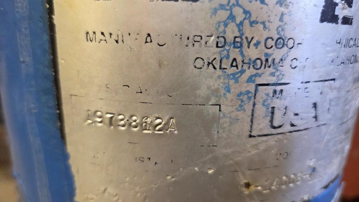 Used Coorstek S-14003-F Pulsation Dampener