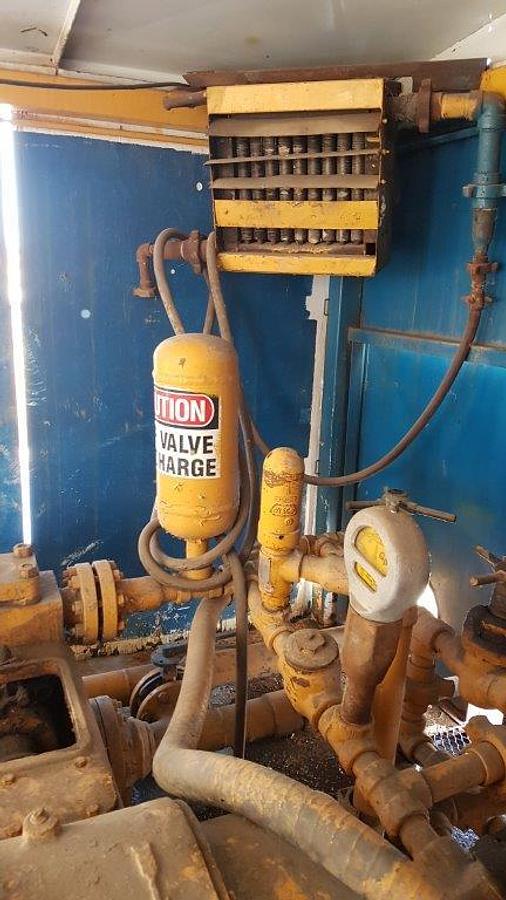 Used Oilfield Skid Heavy Duty Shop Built Pumphouse