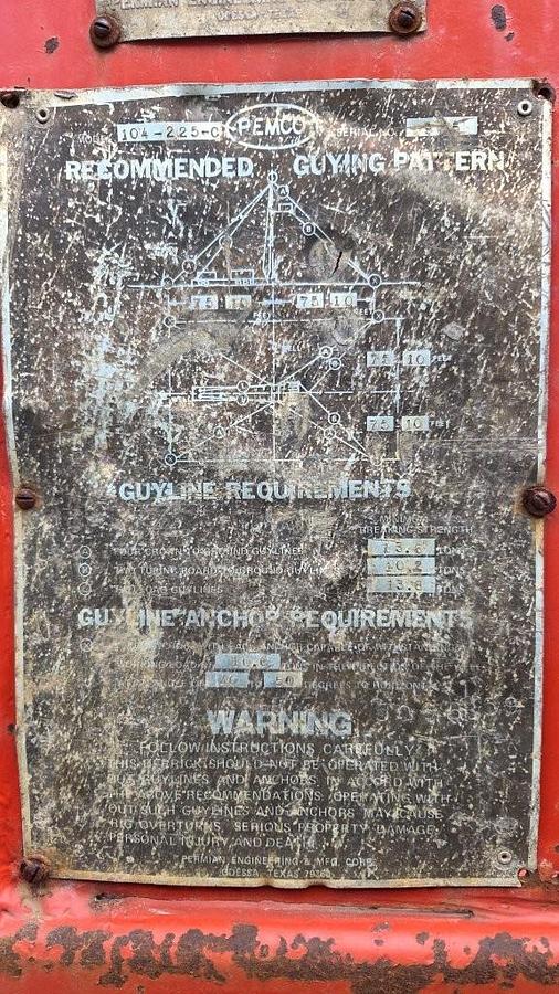 Used MOUNTAIN RIG MR 350 Oilfield Workover Rig / Service Rig / Pulling Unit