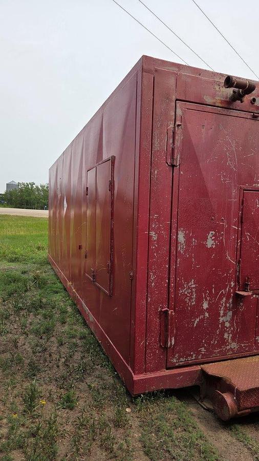 Used Heavy Duty Shop Built Pump House