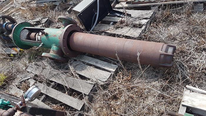 Used Byron Jackson 850VLT 10 Stage Vertical Can Pump