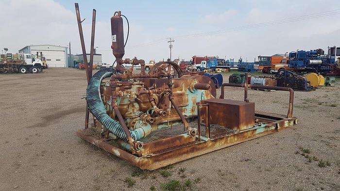 Used Gardner Denver FO-FXO 7.25 x 10 Duplex Mud Pump