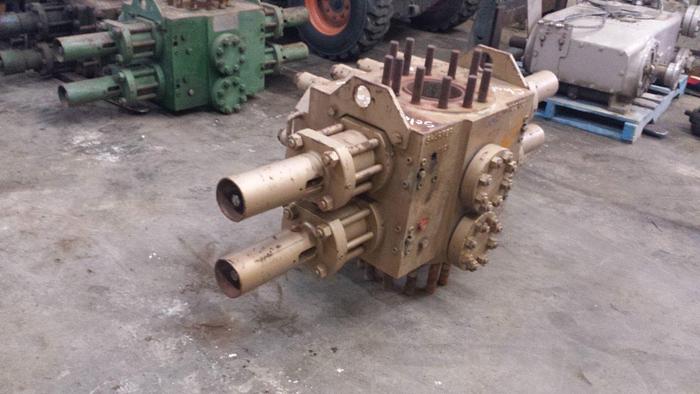 Used Shaffer 7 1/16" 5M Double Ram BOP