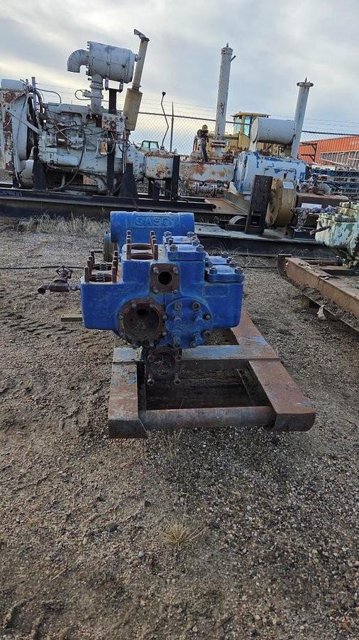 Used Gaso 1849 Duplex Mud Pump