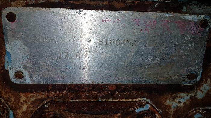 Used Dorris Gear Drives 18065 Double Reduction Base Type Gear Drive