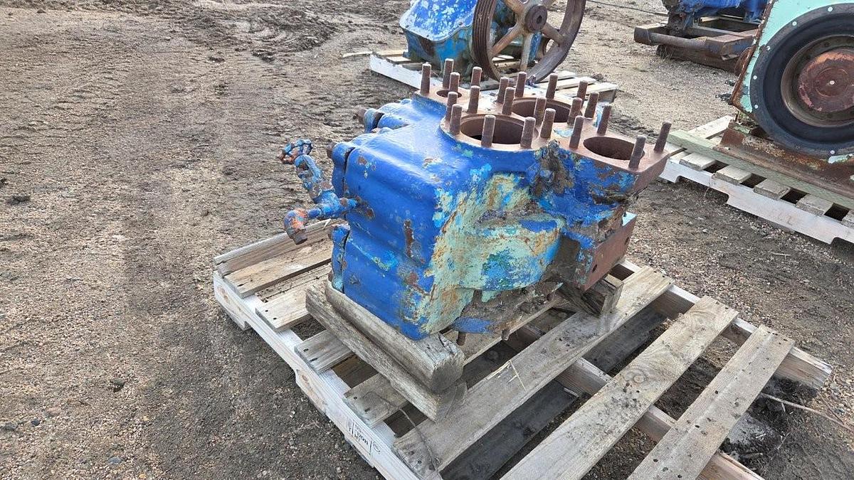Used Gaso 1849 Duplex Mud Pump Fluid End