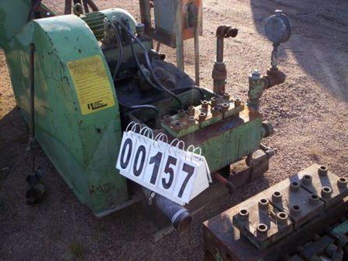 Used NLB 1060E Triplex Waterblast Pump