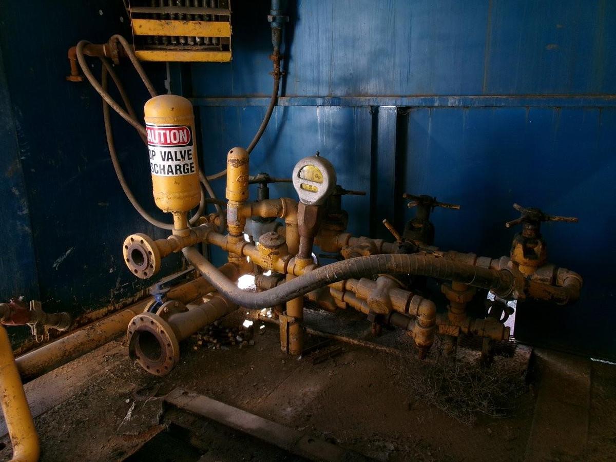 Used Oilfield Skid Heavy Duty Shop Built Pumphouse