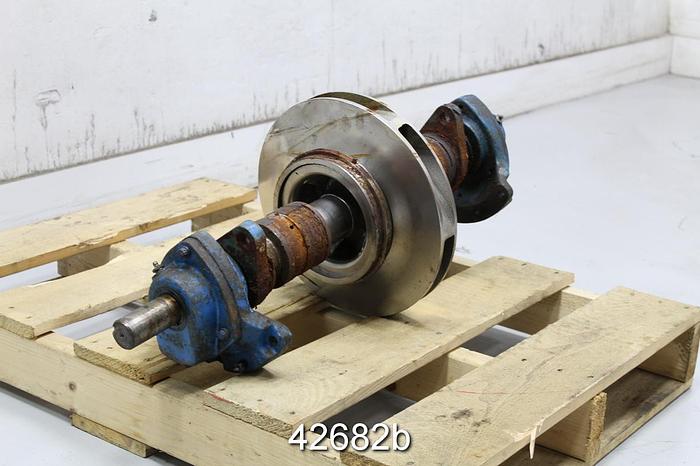 Used Ingersoll Dresser 4x14 SDL Split Case Pump Rotating Assembly #42682