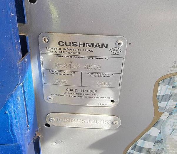 Used 1989 Cushman Truckster