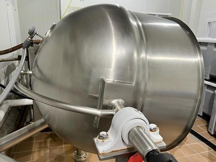 Used Kettle, 125 Gallon, S/st, Jkt, Lee, Mdl 100 CHD #C744604