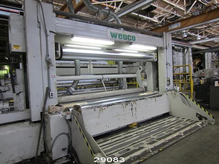 Used Webco TDS-MW Two Drum Winder, 24" X 13 Drums - 60in Rewind #29083