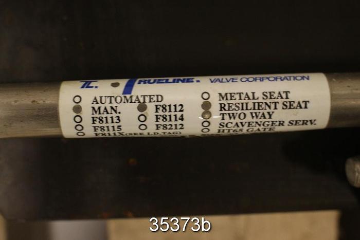 Used Trueline 6" Hand Operated Knife Gate Valve #35373