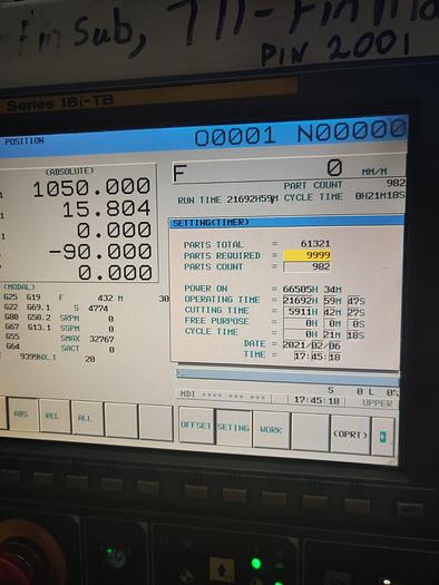 Used 2004 Daewoo  Puma MX2500ST Multi Axis Turning/Milling Center