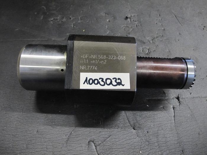 Gebraucht Axial Werkzeugkopf Angetriebenes Werkzeug VDI 50 568 - 323 -068
