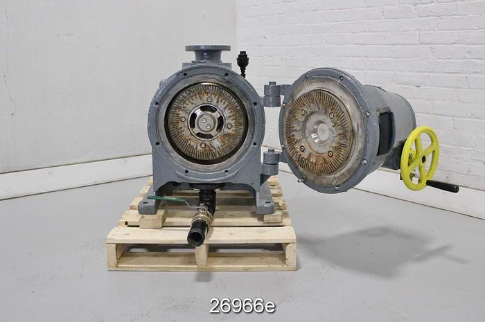 Used Beloit Jones DD 3300 Beloit Double Disc Refiner, 13" 3300 Model, Duoflow. #26966