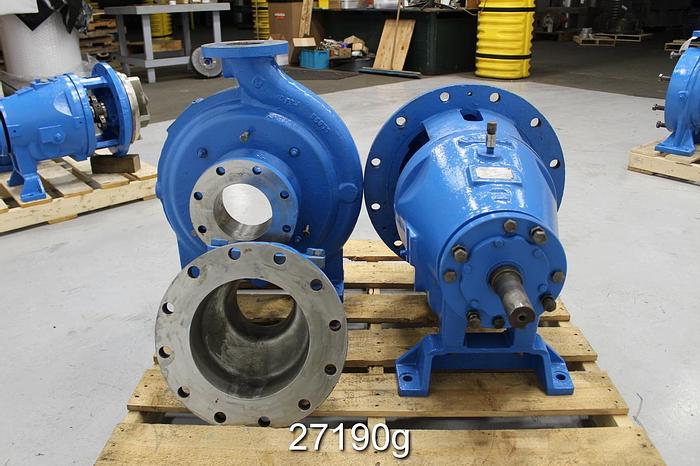 Used Goulds 3175 Pump 4x6x18, 5-Vane 15.88" Impeller #27190