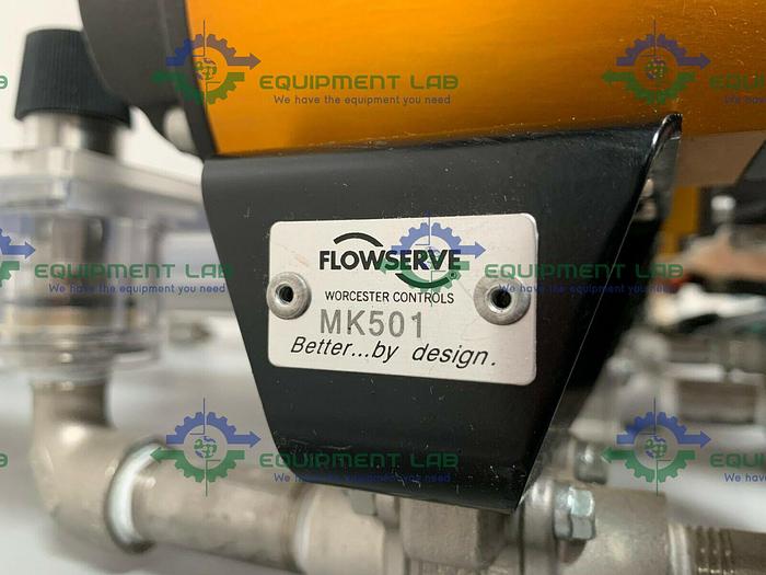 Used Flowserve Worcester Controls 10 39 SW 24D R6 Series 39 Pneumatic Actuator 120PSI