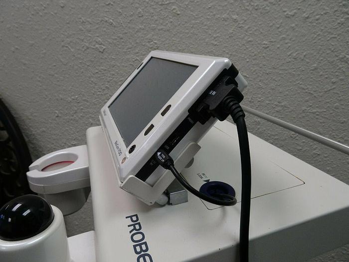 Used CubeScan Mcube BioCon-700 Bladder Scanner W/ Probe, Rolling Cart & Power Supply
