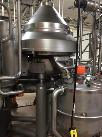 Used Westfalia Separator Model Curds KDA18