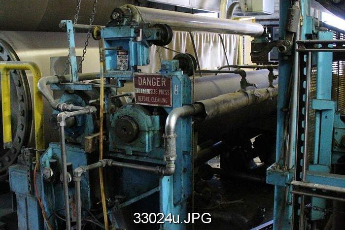Used Beloit Fourdrinier 95" Wire Width Paper Machine #33024