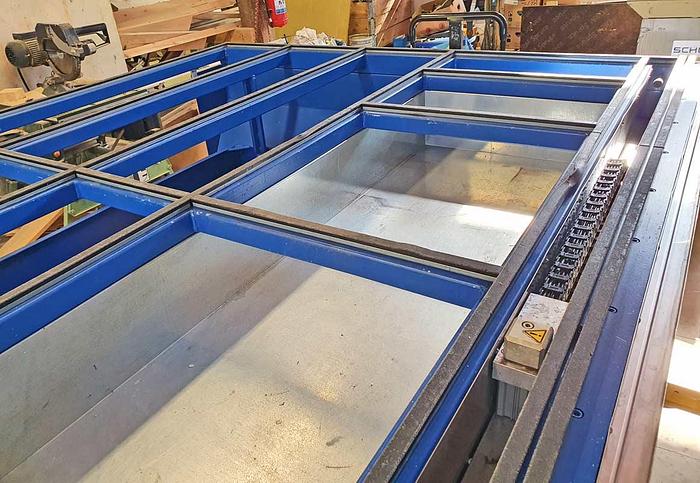 Used 2008 Schüco Schüco Fittings Table FPM 250 AV