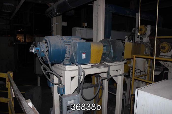 Used Rice Barton 102.5" Horizontal Track Reel, 36" Diameter Drum #36838