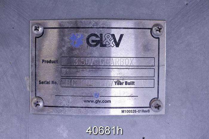 Used GL&V Pulper Drive, Model 350V #40681