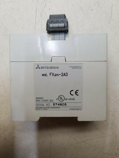 Used Mitsubishi FX2N-2AD (Missing Cover)